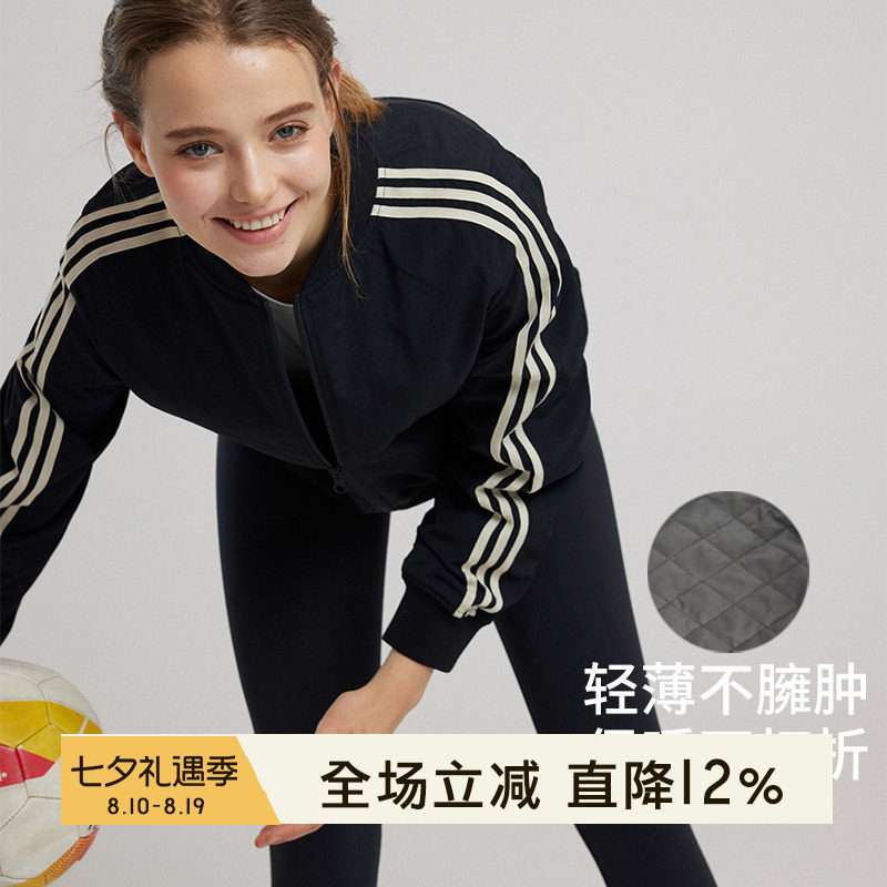 gymna复古学院风棉服外套女