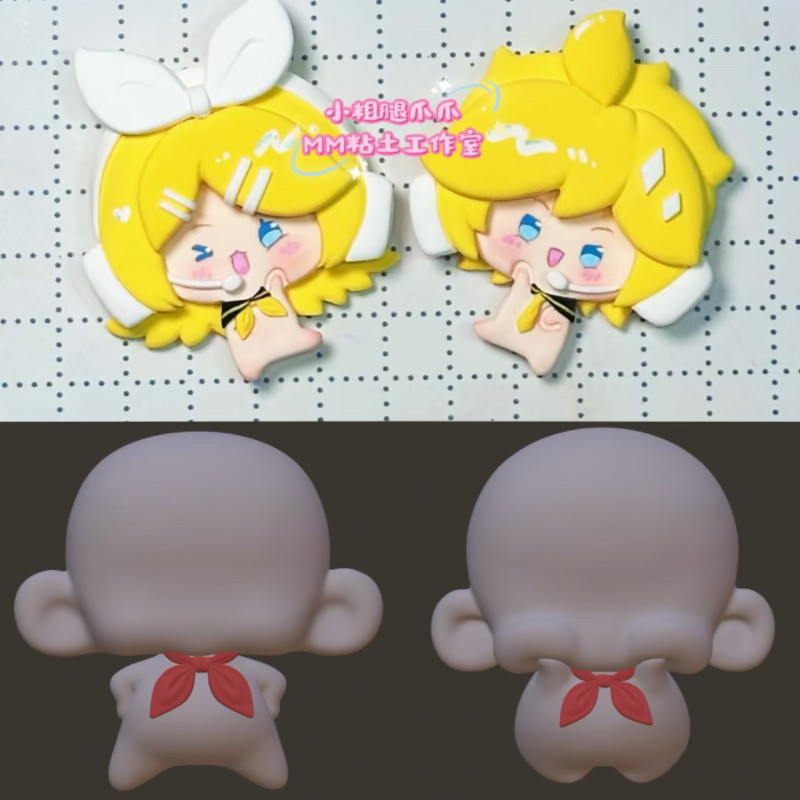 【米米家】Q版领结 超轻粘土/石塑粘土硅胶模具