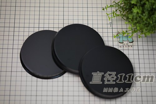 底座木质手办公仔圆形地台