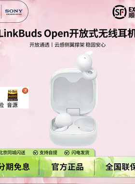 2024新款Sony/索尼 LinkBuds Open真无线蓝牙运动开放耳机wf-l910