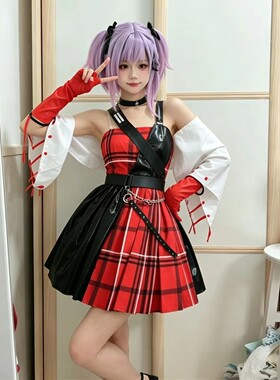 王者荣耀小乔音你心动COS服配饰