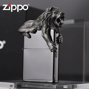 zippo打火机原装 官方正品 欧版 狮子限量2500套高档收藏级 限量版