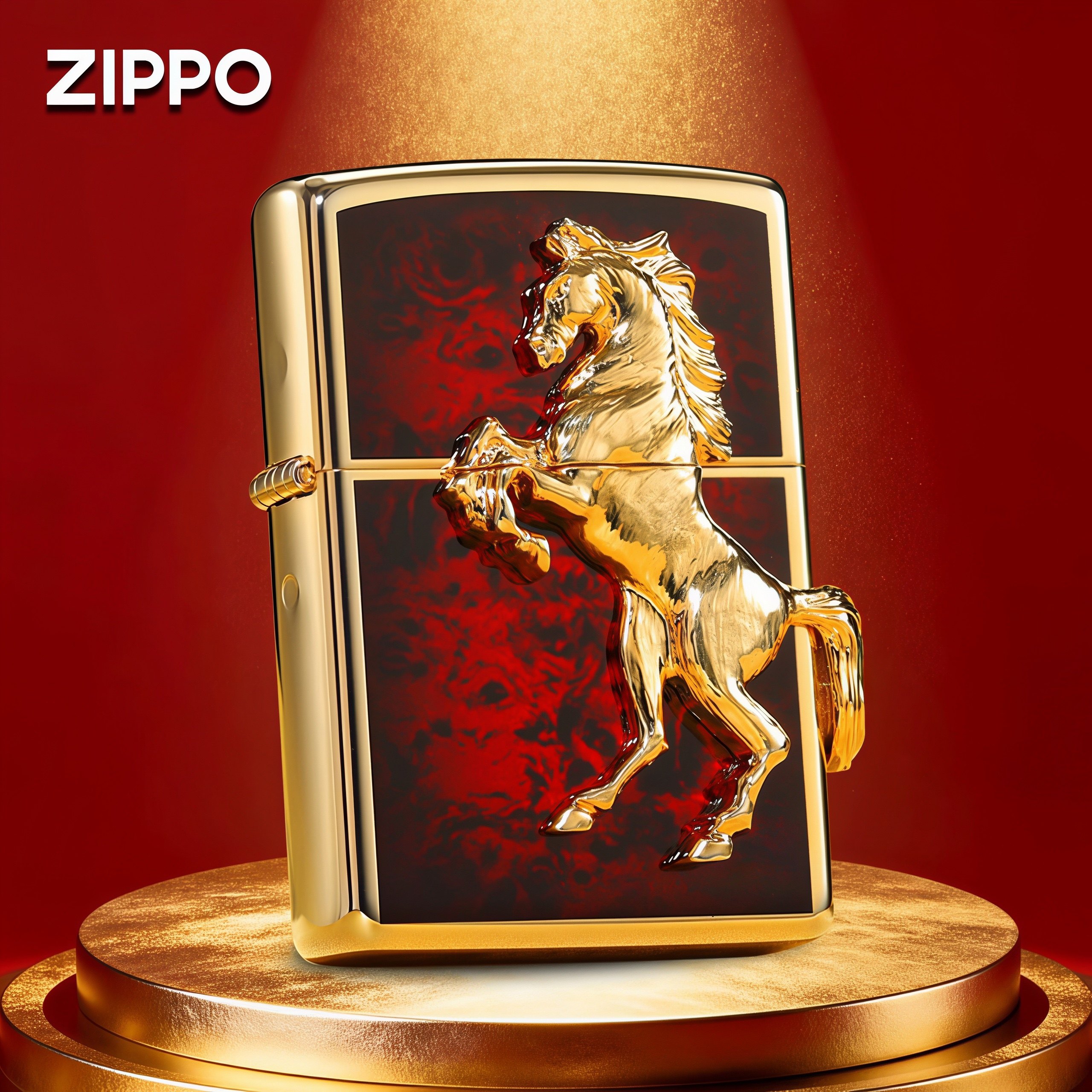 zippo打火机正品2026新款珐琅彩烈焰马高档新年礼物男士煤油防风,ZIPPO/瑞士军刀/眼镜,ZIPPO/芝宝,淘宝优惠券,粉丝福利购,淘宝优惠卷