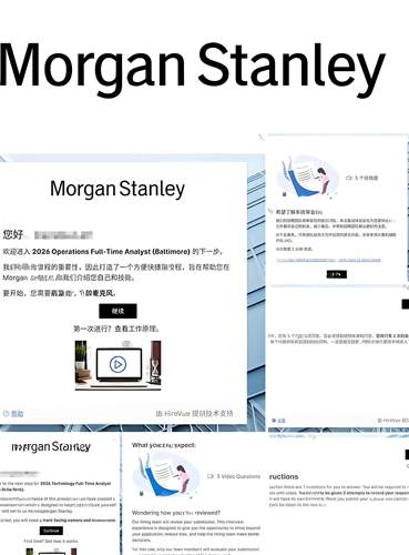 2026 ms morgan stanley Operations Full-Time Technology  vi题