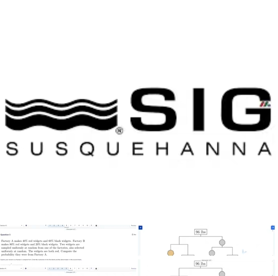 2026北美澳洲SIG Susquehanna Quant SDE quantativ Coding oa ot
