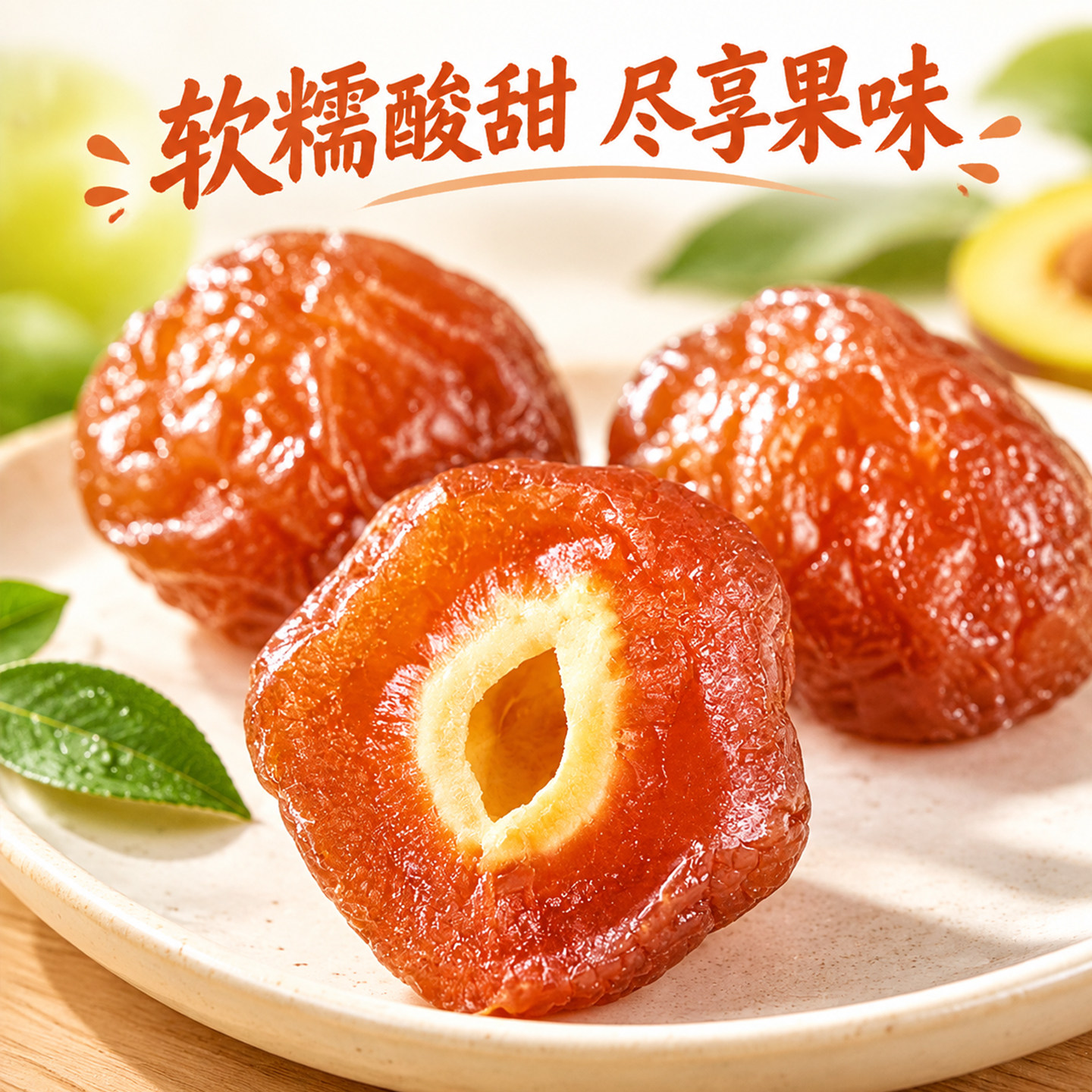 原味半边梅话梅干酸梅水果干果脯蜜饯情人梅子干酸甜孕妇解馋零食