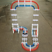 包邮 奥迪双钻超次元 四驱车超音子弹跑道零速争霸标准双轨竞赛轨道