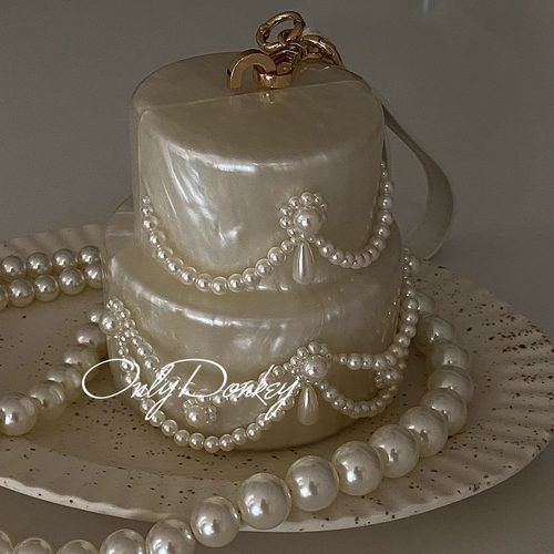 亚克力蛋糕包单肩斜挎包