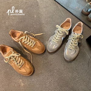 恩雅的店朴露真皮女式秋季美拉德训老钱风平替女鞋秋季新款