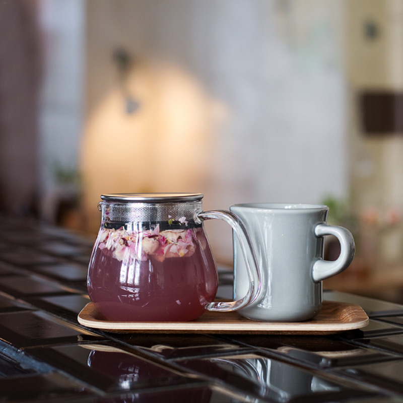 kinto耐热玻璃水壶茶壶煮茶壶