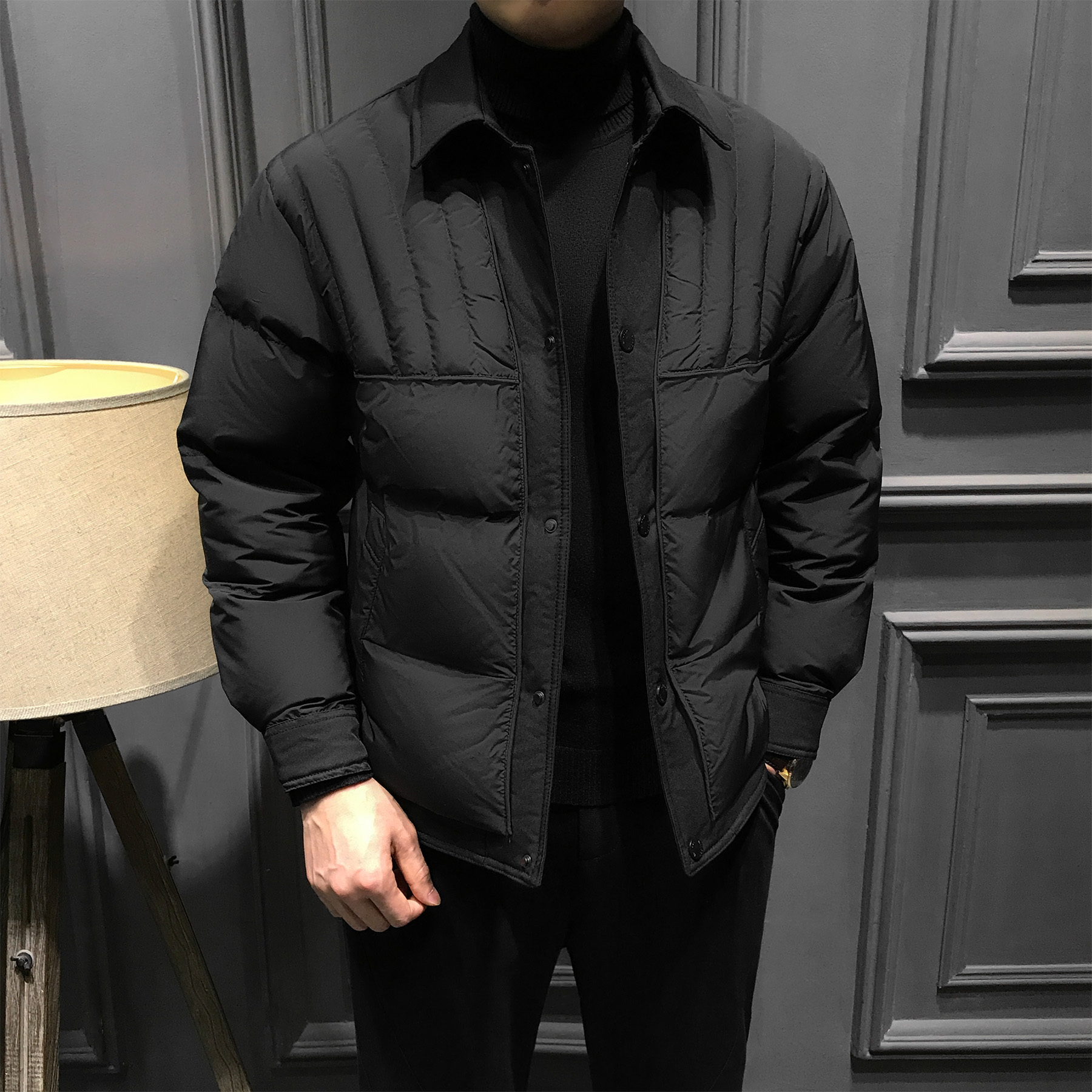 tnnc男士高级帅气羽绒服