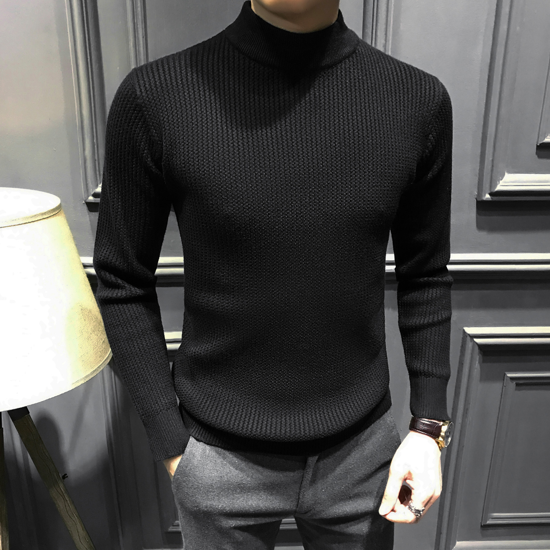 tnnc男士高级帅气毛衣