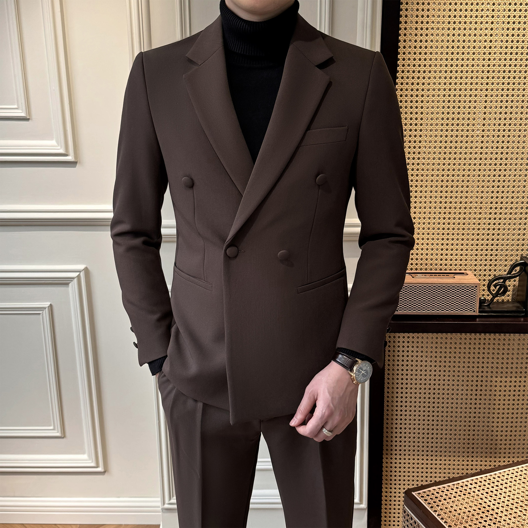 tnnc男士高级套装西服