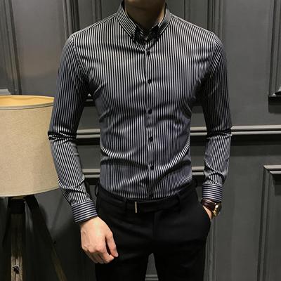 tnnc男士高级长袖衬衫