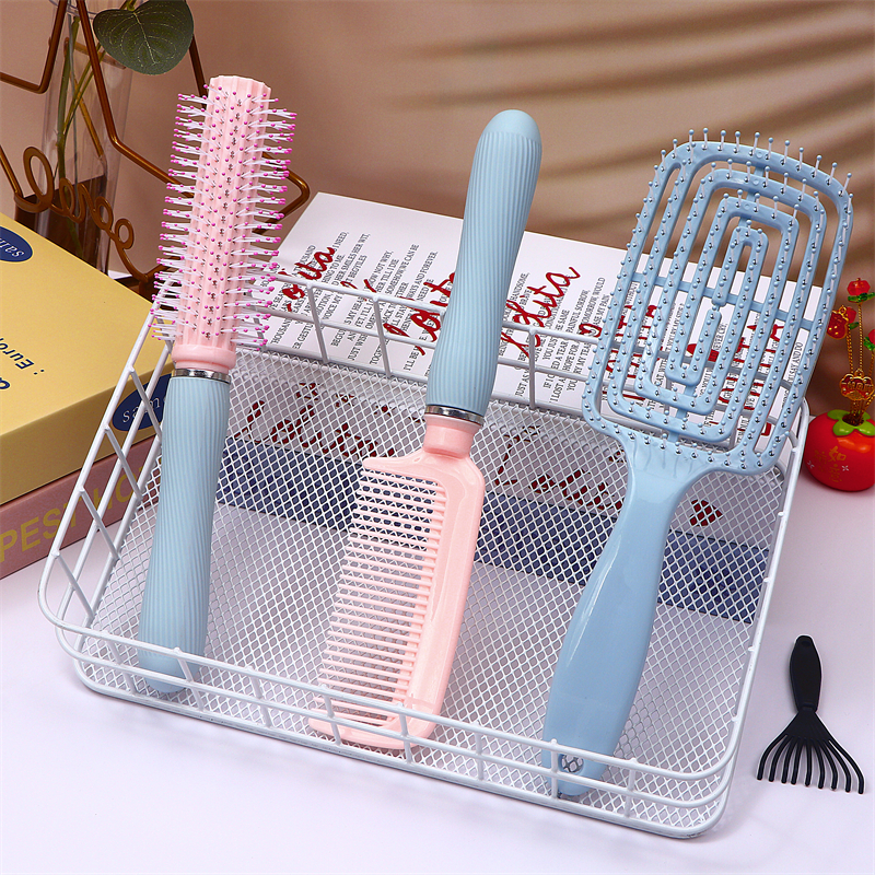 排骨气囊梳子增高颅顶气垫梳蓬松头发按摩造型骨架梳子男女生家用