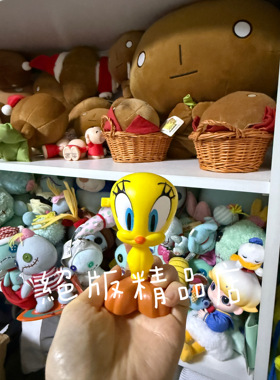 日本中古绝版 Warner Bros 华纳兄弟 Tweety 翠儿 公仔 摆件