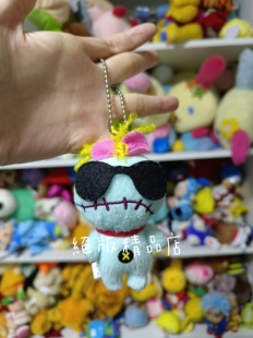 绝版中古迪士尼stitch史迪奇丑丫头小金公仔Scrump变装史迪仔