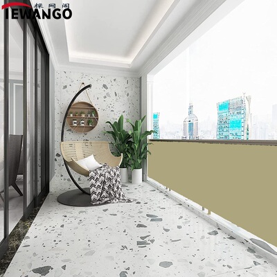 卡其色防水隐私围栏探网阁