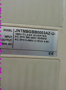 720MA系列变频器JNTMBGBB0003AZ---  2.2KW 380V 实物拍摄询价