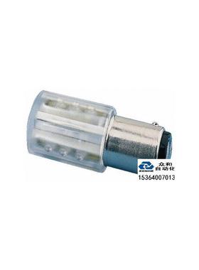 白色 BA15d灯座 LED 信号灯, 230V ac, 45视角, 6 芯片 400mc询价
