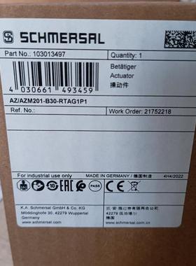AZ/AZM201-B30-RTAG1P1施迈赛安全开关全新原装正品现货包邮询价