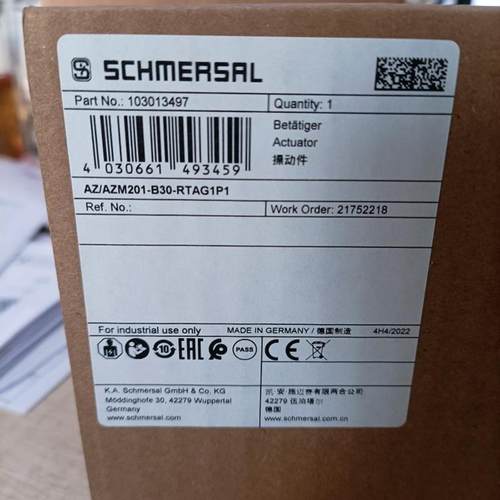 AZ/AZM201-B30-RTAG1P1施迈赛安全开关全新原装正品现货包邮询价