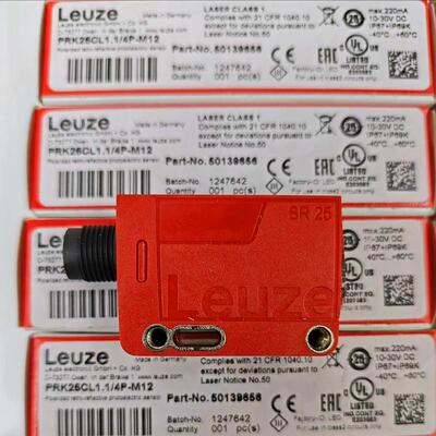 劳易测LEUZE PRK25CL11/4PM8M12传感器全新原装50139661现货询价