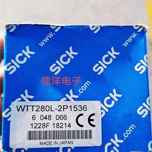 SICK/西克光电传感器WTT280L-2P1536 6048066原装正品询价