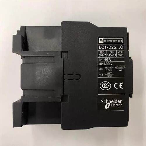 原装正品LC1D2510M5C AC220V施耐德三级交流接触器询价