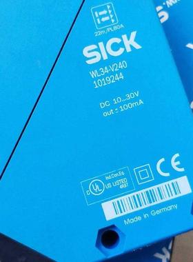 德国SICK全新原装光电开关WL34-V240传感器 1019244 现货询价