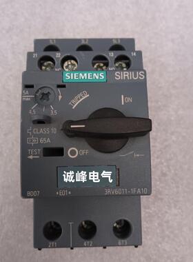 原装马达保护断路器3RV6011-1GA10/3RV6421-4CA10/3RV1021-1KA10*