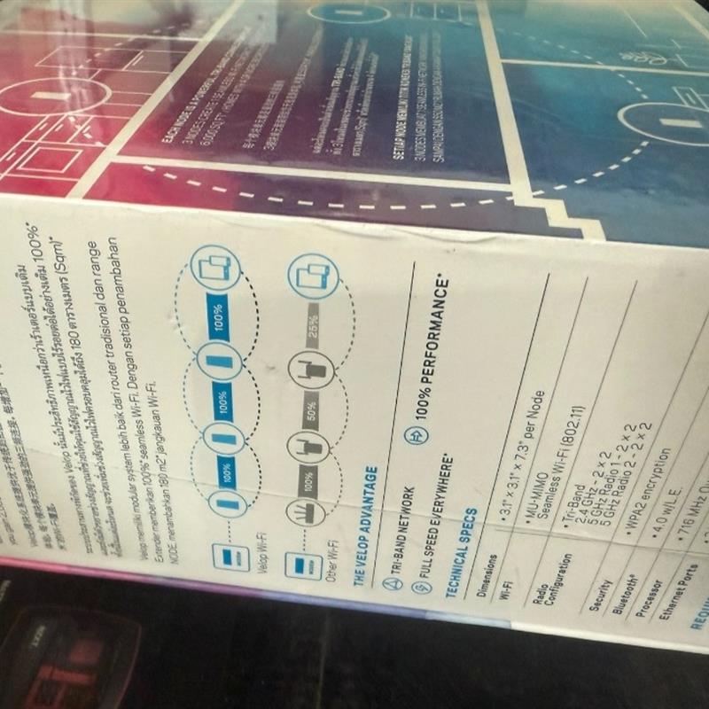 领势(LINKSYS)VELOP WHW0303 三频无线千兆路由 全新原装现询价