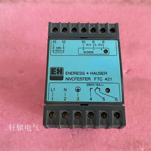 E+H FTC421-A 信号转换器 NIVOTESTER FTC 421