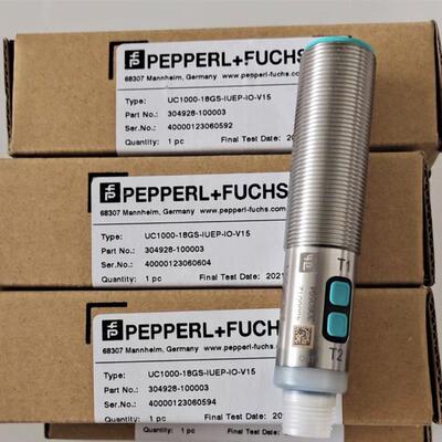 德国倍加福超音波感测器UC1000-18GS-IUEP-IO-V15全新