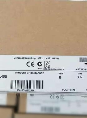 1768-L45S美国罗克韦尔PLC模块Allen-Bradley CompactLogix系列