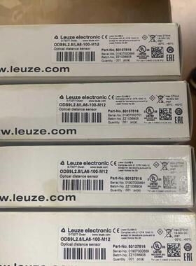 全新Leuze劳易测ODS9L28/LA6100M12激光测距传感器原装正品现询价
