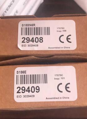 全新美国邦纳原装正品S18SN6R 29408 S186E 29409光电对射开询价