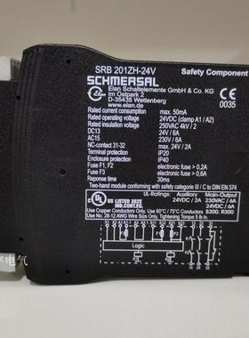 原装德国进口施迈赛Schmersa 安全继电器 SRB 201ZH-24V 现货询价