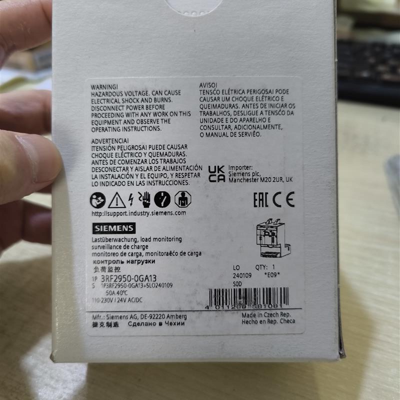 3RF2950-0GA13西门子继电器原装现货询价