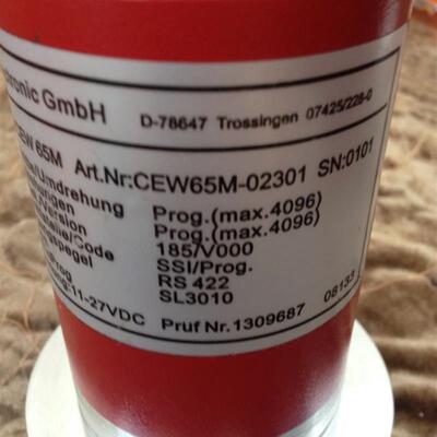 encoder, TR, CEW65M-02301 SN:0101询价