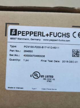 P+F光学读码器PCV100F200R4V196011 SSI B17V1D6011正品询价