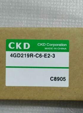 正品CKD电磁阀4GD219R-C6-E2-3 4GD219R-C6-E2询价