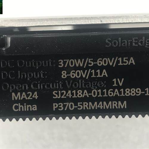 Solaredge太阳能MPPT直流光伏优化器320W 370W 400W 二手询价