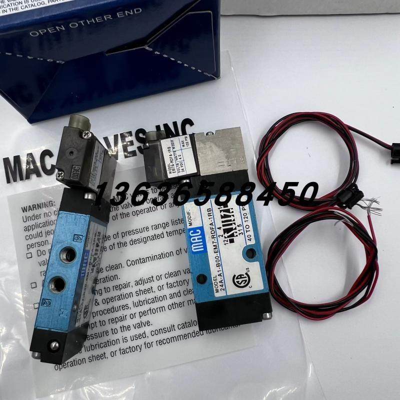 原装MAC电磁阀24A-A1-B00-EM7-RDFA-1RB/EM7A-RDFA-1RB大量现询价