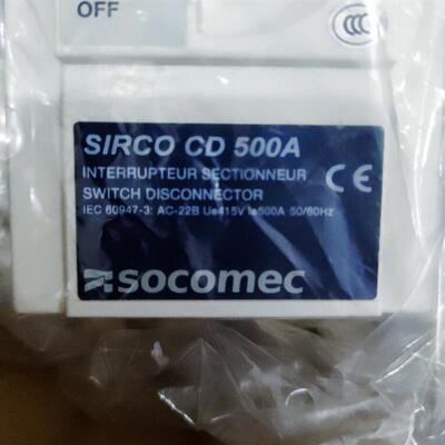 socomec  26003049  SIRCO CD 3X500A询价