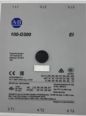 100-D300ED24 100-D300EN11 AB接触器 质量保证 有质保