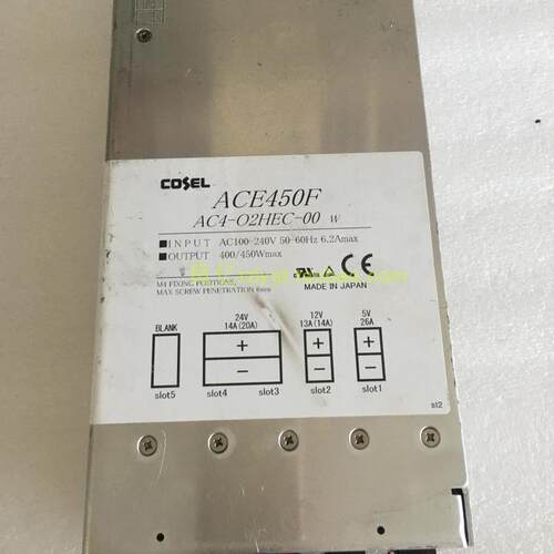 拆机日本COSEL ACE450F AC4-O2HEC-00 5V 12V 24V 三路输出电询价
