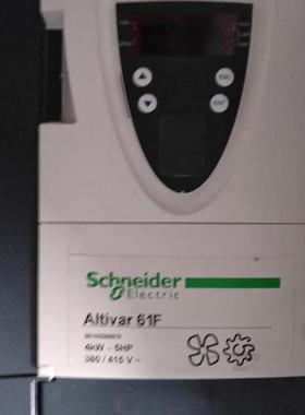拆机施耐德ATV61FP变频器Altivar61F 4kw-5HP ATV61FHU40N4Z询价