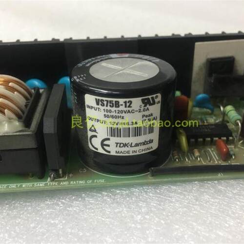 拆机 LAMBDA VS75B-12 110V输入电源 12V6.3A询价