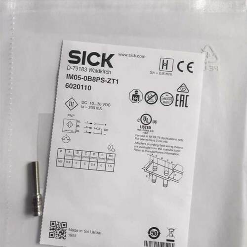 全新原装SICK IM050B8PSZT1 6020110接近开关进口现货 正品保询价